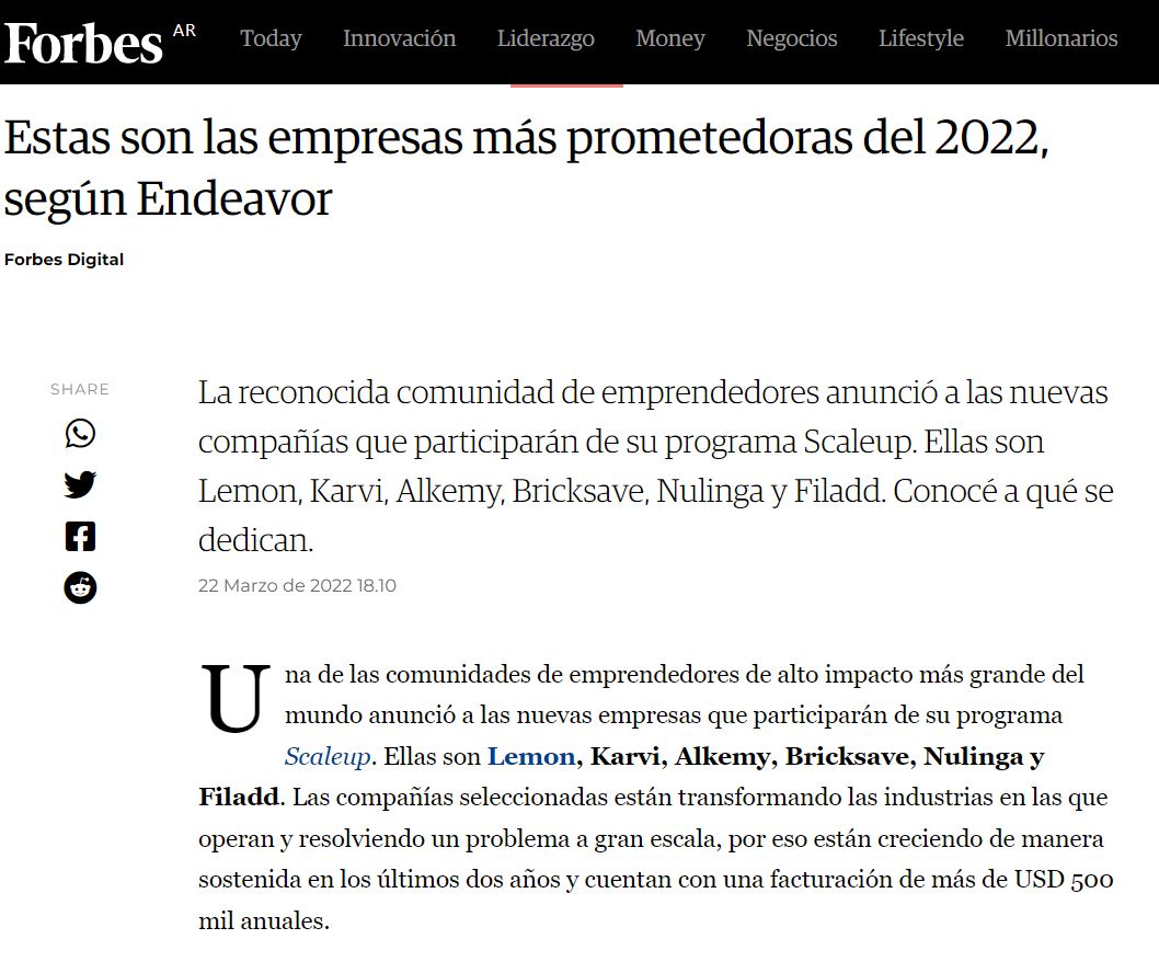 Swift Partner, uma das empresas mais promissoras de 2022 segundo a Endeavor