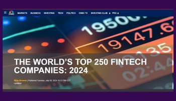 Bricksave na CNBC: As 250 melhores empresas de fintech do mundo em 2024