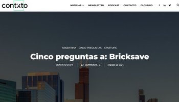 Cinco perguntas para: Bricksave