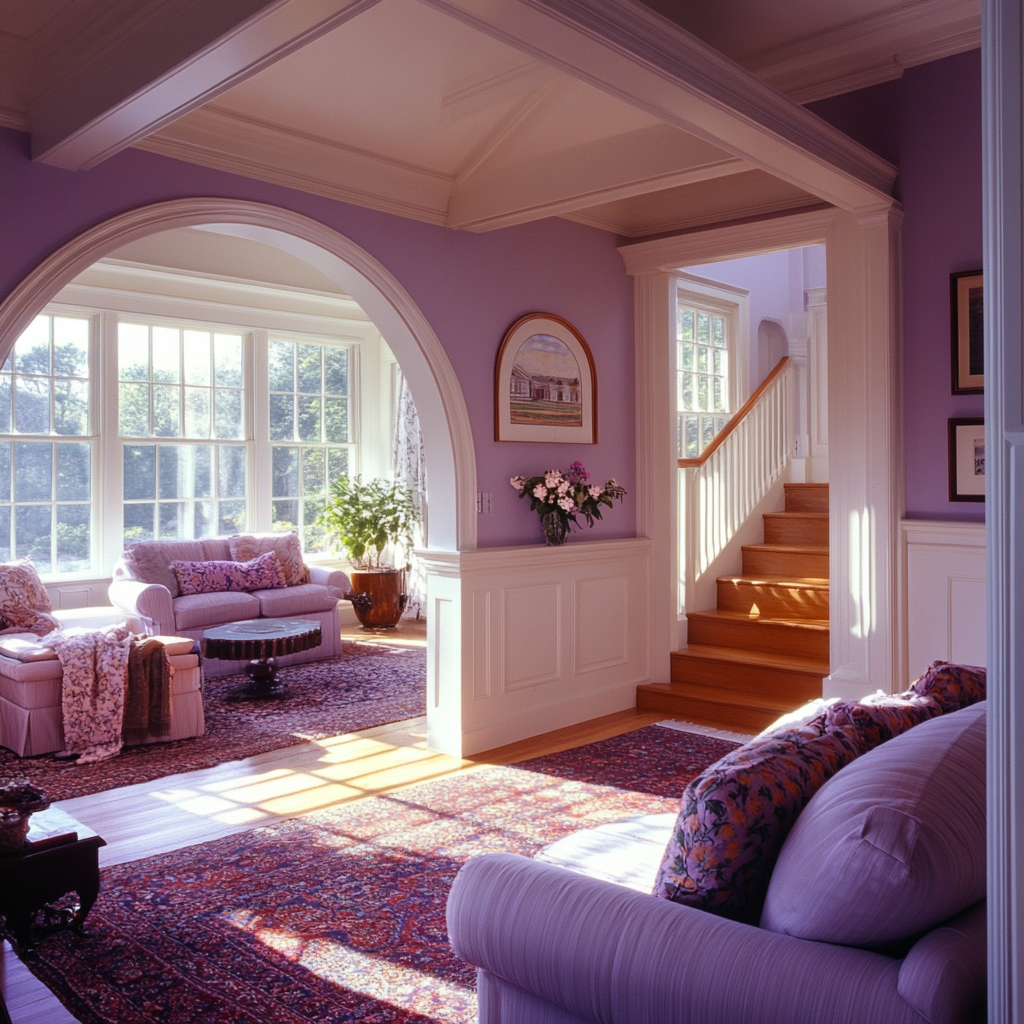 Representação artística do interior renovado de um imóvel administrado pela Swift Partner