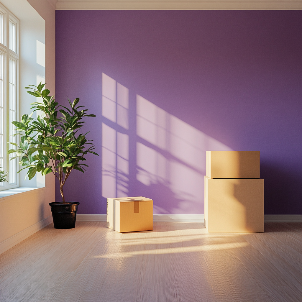 Representação de IA de um imóvel vazio